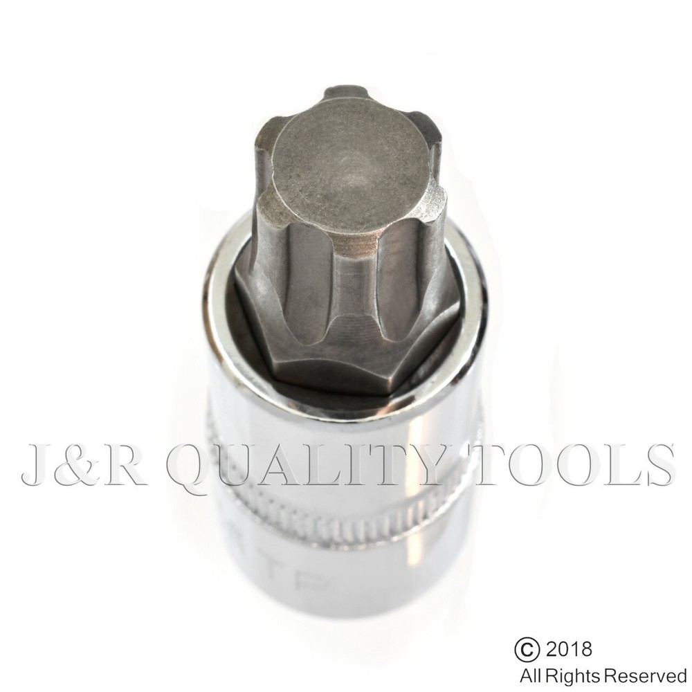 12PC 6pt Star Lobe Torx Star Plus Bit Socket Set