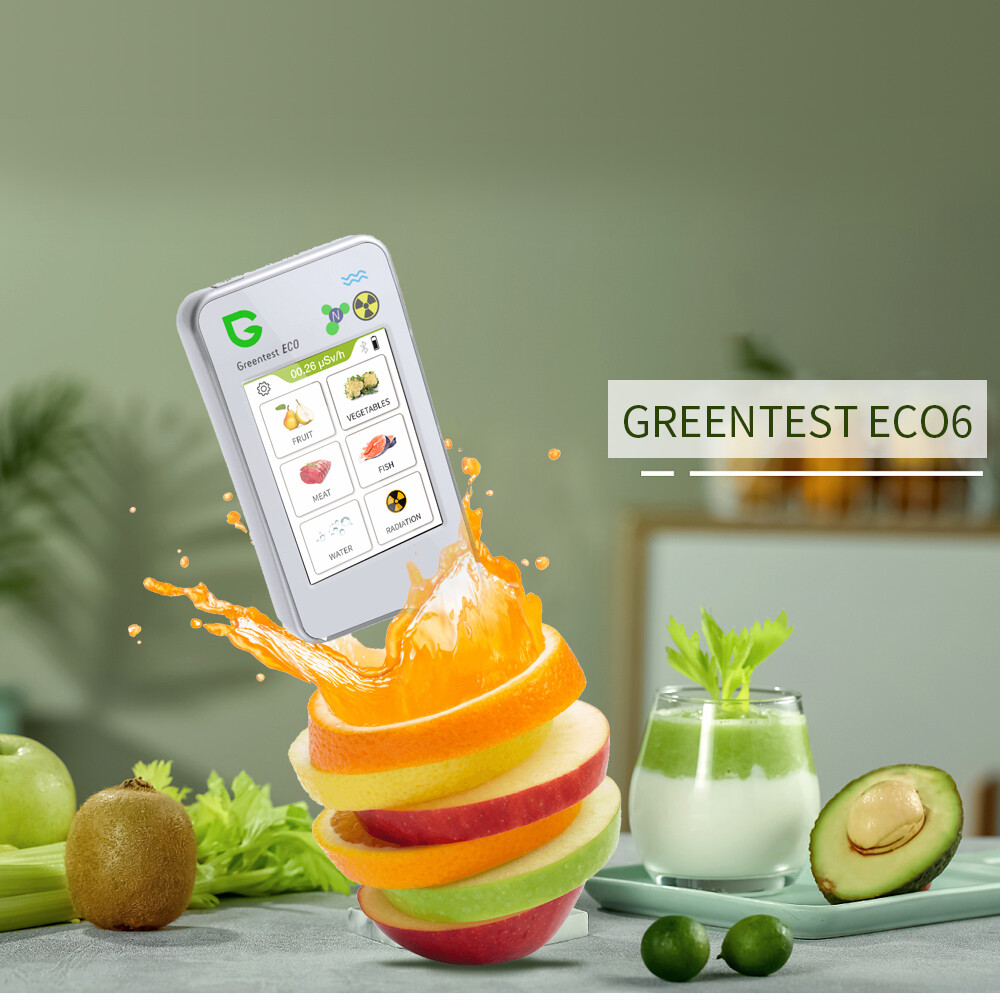GREENTEST 6 High Accuracy Food, Meat, Fish Nitrate Tester, water TDS Bluetooth