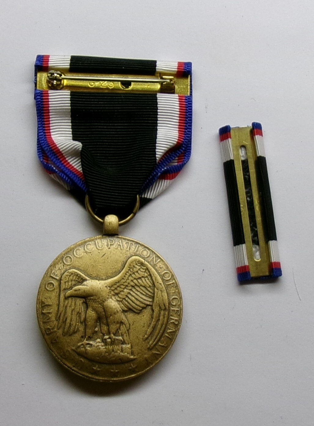 WW I U.S. Army of Occupation Germany Medal with RIBBON