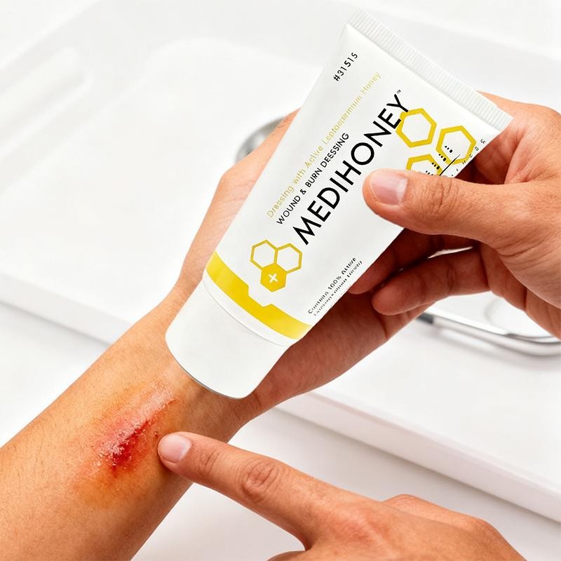 Medihoney Wound And Burn Dressing Paste - 1.5 Fl Oz Derma Sciences