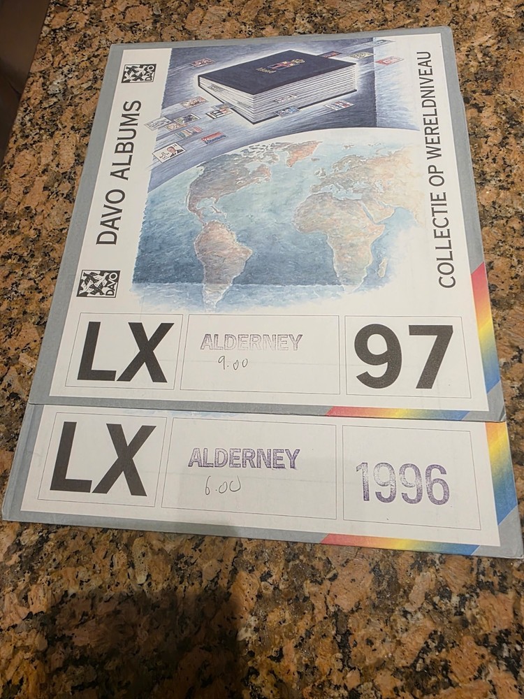 DAVO LUXE HINGELESS SUPPLEMENT-various countries-NEW NEVER USED-see list