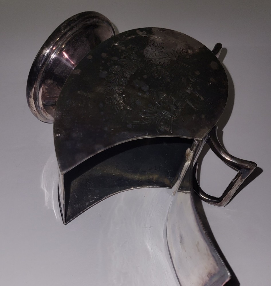 Vintage Tarnished Silver Small Sugar Server