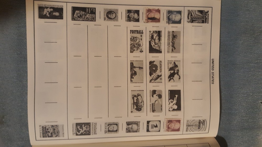 Treat Monarch World Stamp Album Stamp Book With Some Stamps