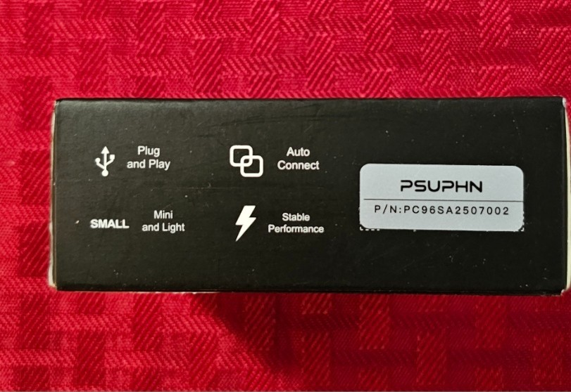 PSUPHIN WIRELESS ADAPTER PC96 PLUG & PLAY, AUTO CONNECT