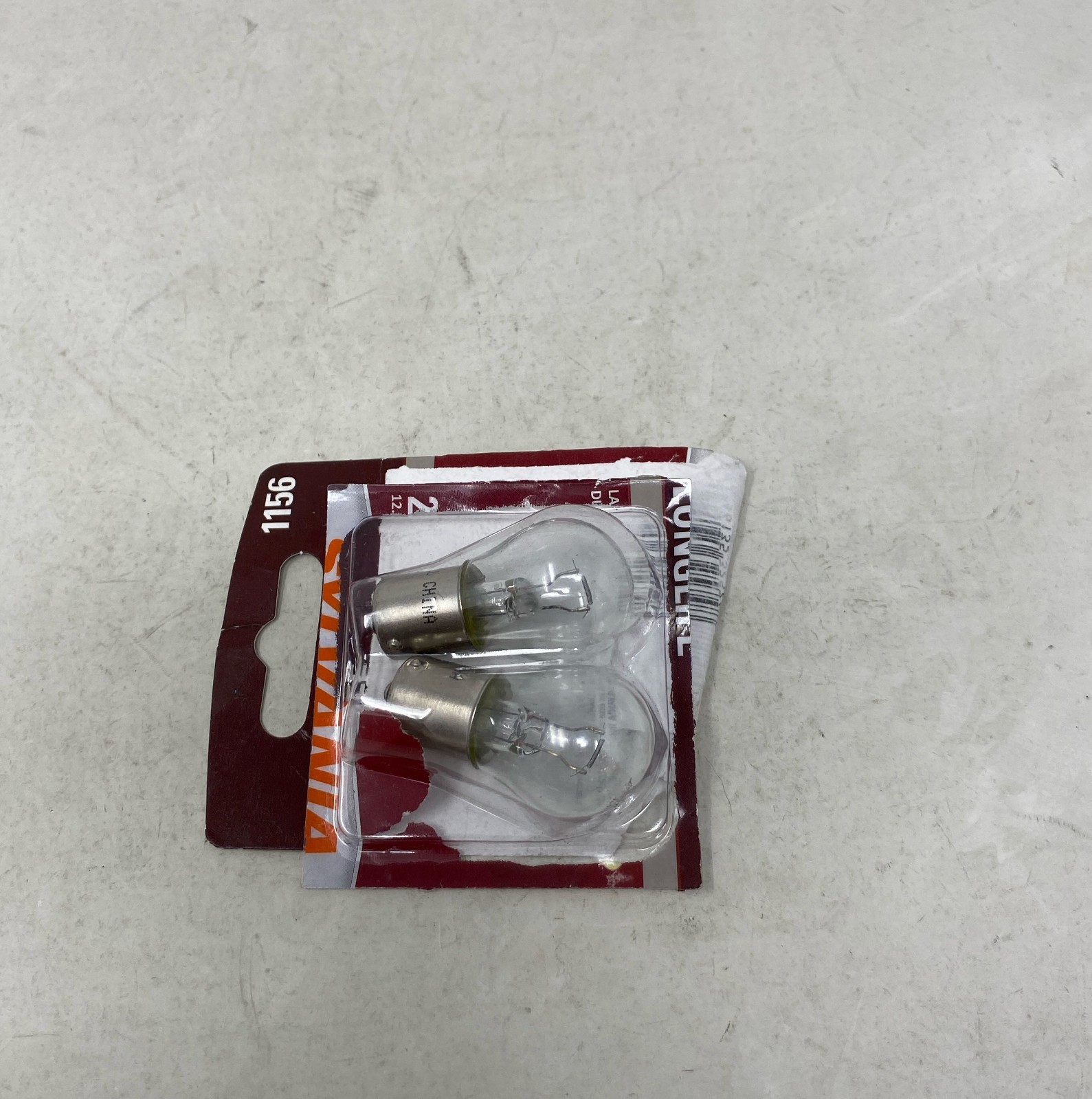 SYLVANIA 1156 Long Life Miniature Bulbs 2-Pack - Clear, 12V Standard