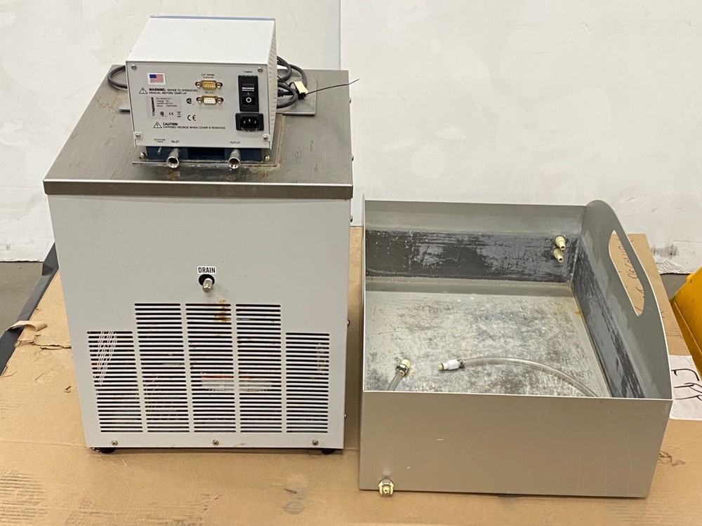 QTY (2) - PolyScience 9502A11C Circulating Heated Water Baths 13L Capacity + Bin