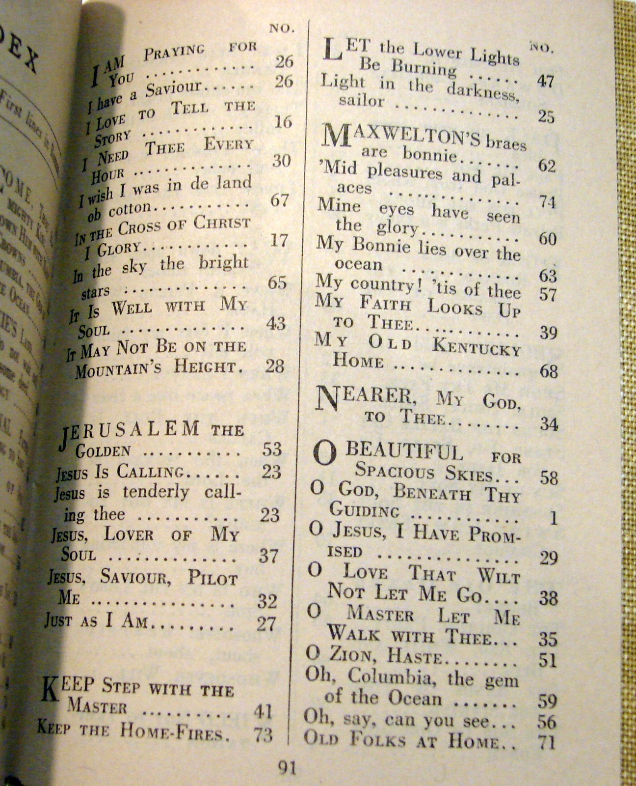 WW1 1918 THE SERVICE SONG BOOK ABRIDGED YMCA MILITARY