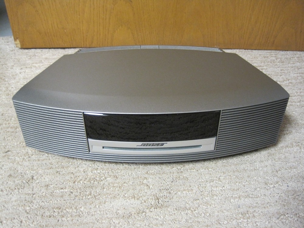 Bose Wave Music System Graphite Gray Silver CD Player W/Remote Fully Tested MINT