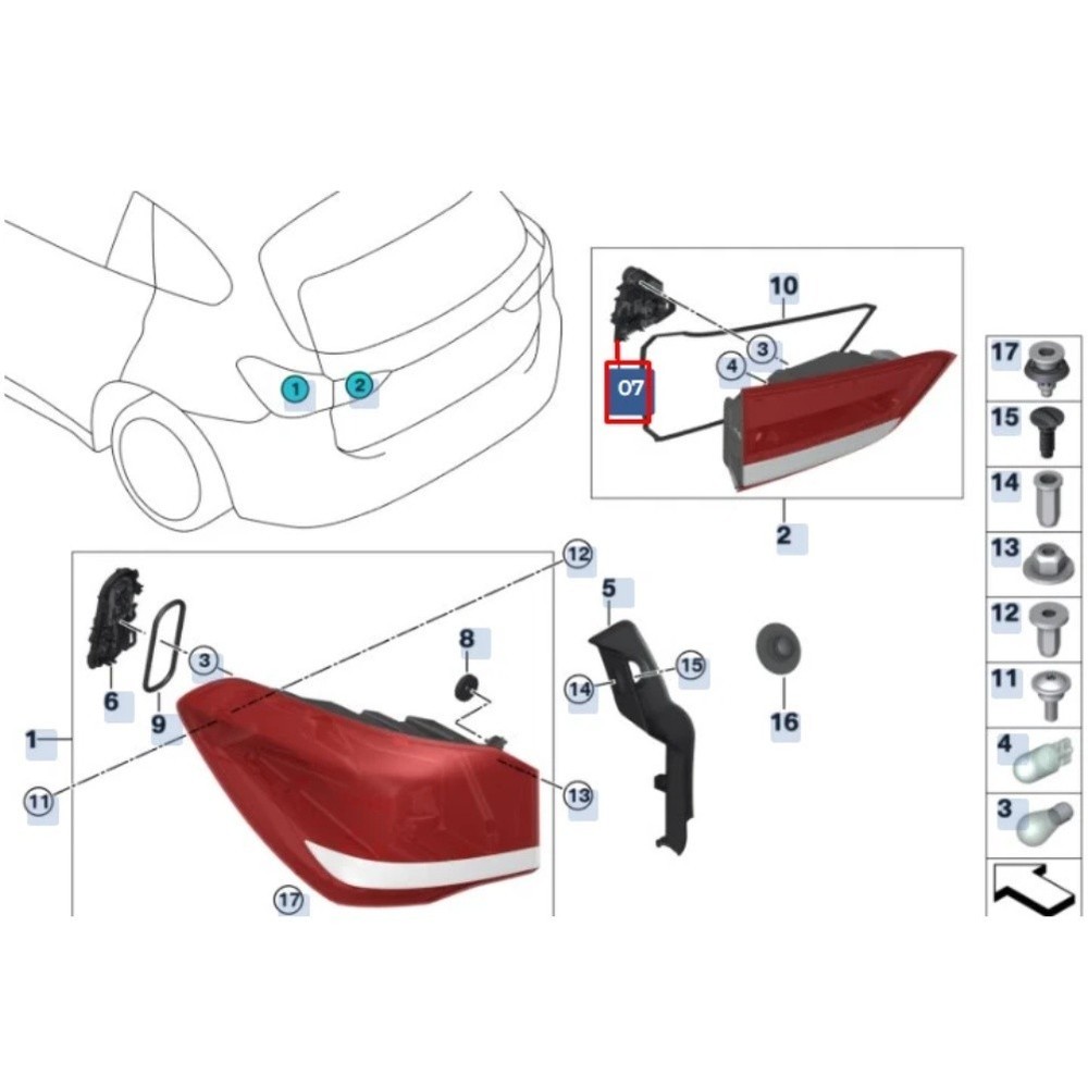 Trunk Lighting Solution Rear Trunk Light Holder Compatibility Check Required