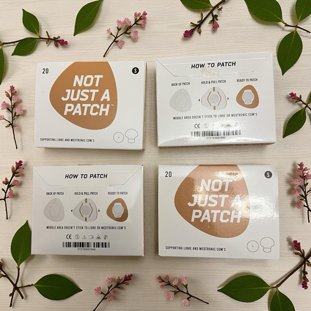 Not Just A Patch Libre 3 Adhesive Patches 20 Pack 4 Boxes 80 Total Sensor Covers