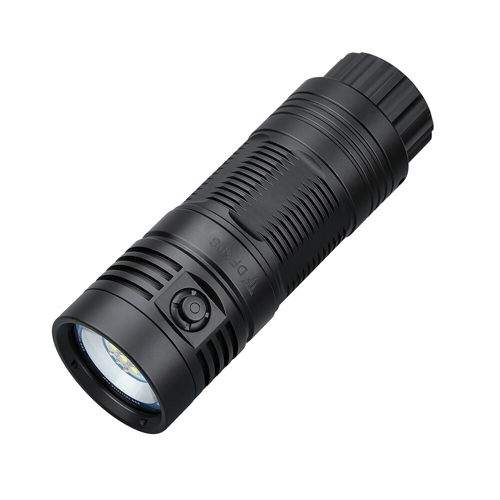 Trustfire DF50S 6500LM TypeC Charging Diving Light Scuba Flashlight 3 Modes R