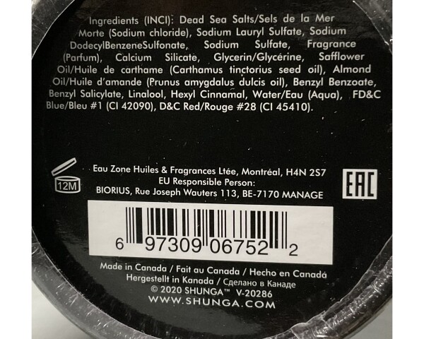 Shunga - Oriental Crystals Dead Sea Salt - 17.6 oz - Exotic Fruits