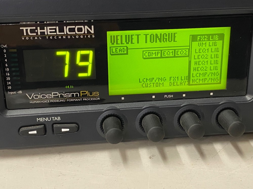 TC Helicon VoicePrism Plus Vocal Formant Pitch Processor *SHOWN WORKING