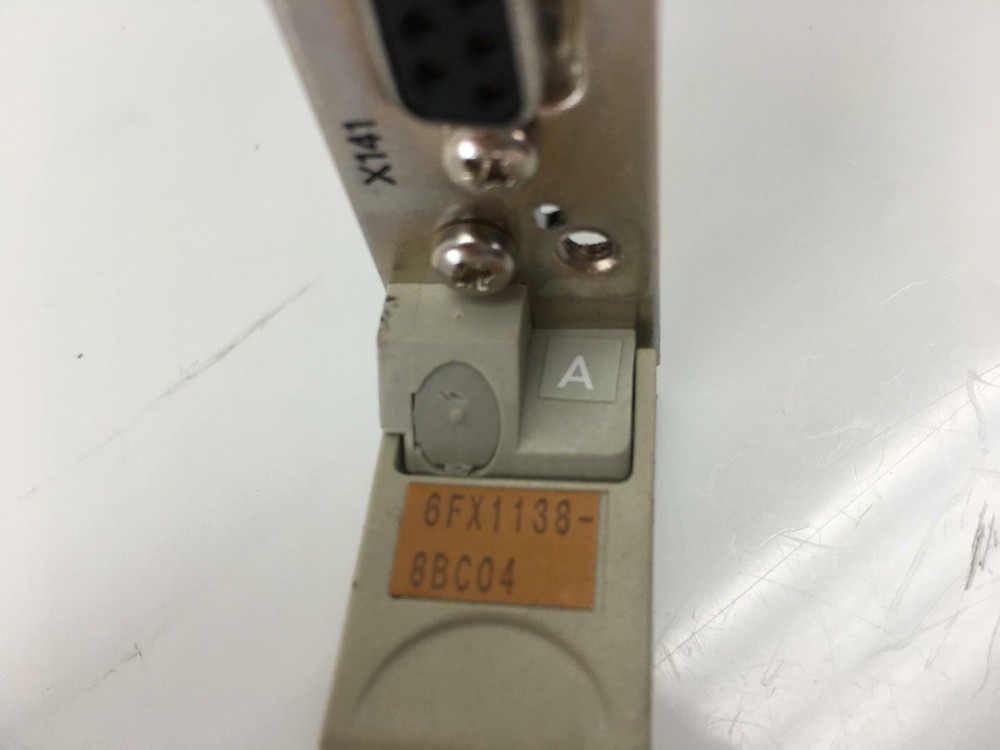 Siemens Sinumerik Operator Panel Interface 6FX1138-8BC04 840/880/805/810 E.: A