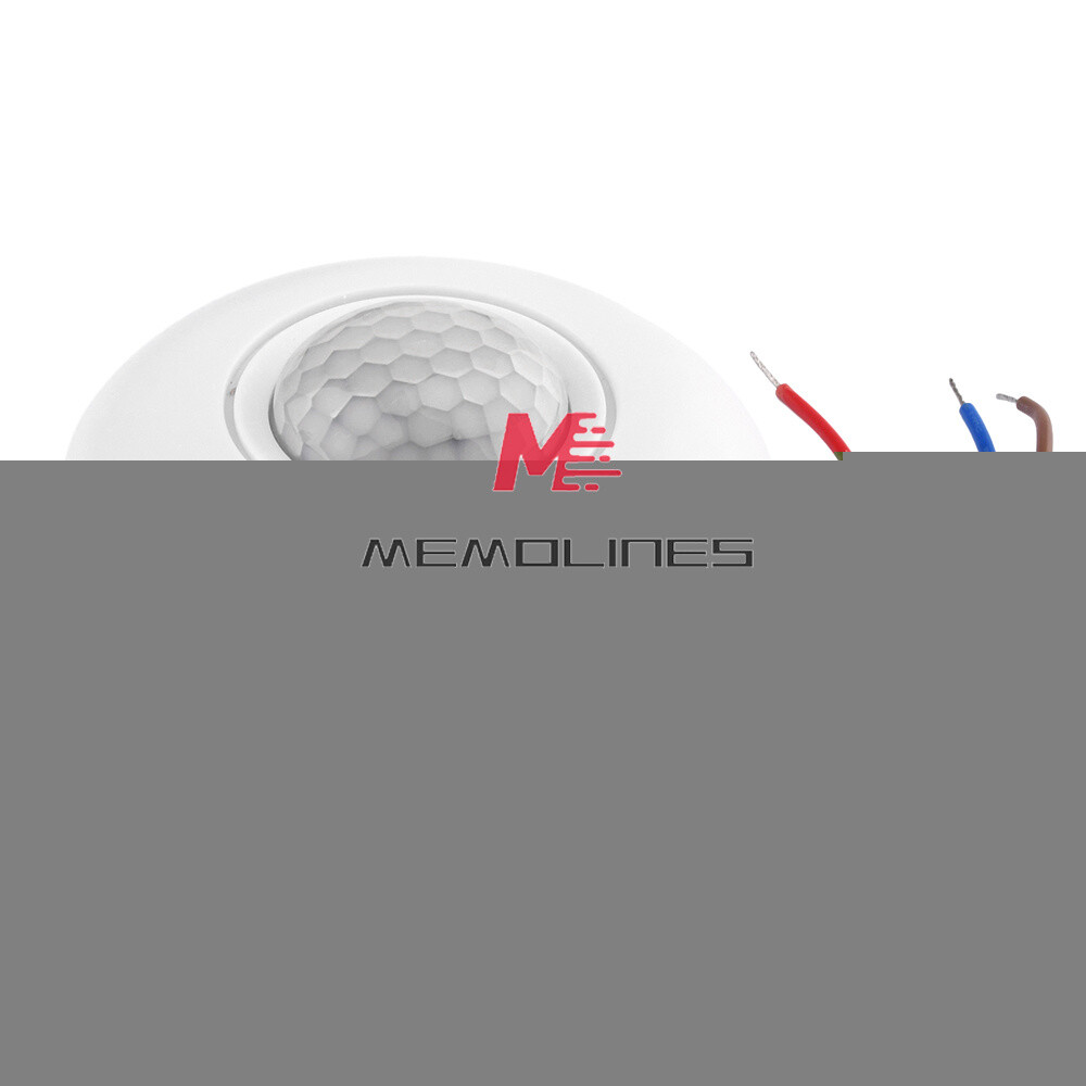 AC85-265V Infrared PIR Motion Induction Sensor Switch For LED Ceiling Light