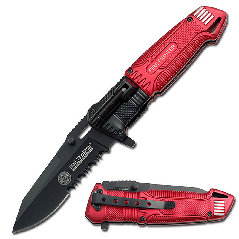 Tactical LED Fire Fighter Knife