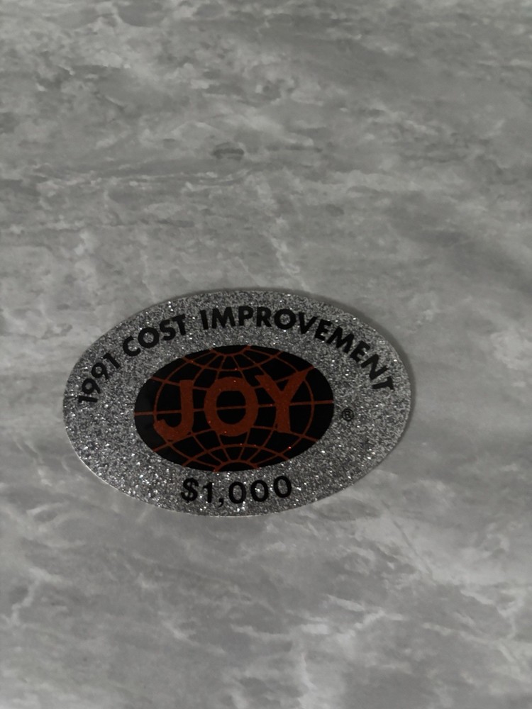 Joy Coal Mining stickersNICE GLOBES  Item W