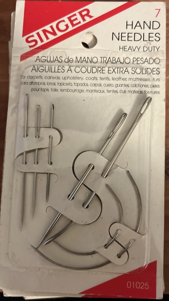 Singer Heavy-Duty Hand Needles-Assorted 7/Pkg
