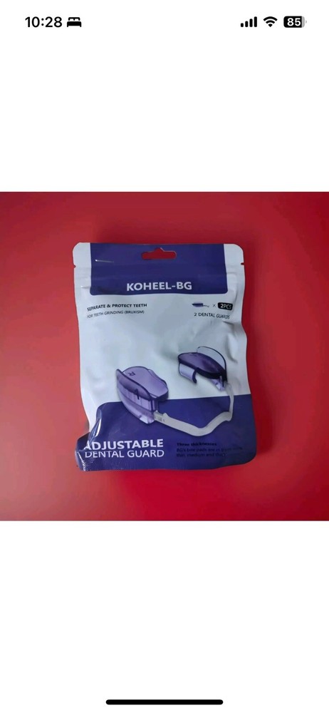 Kohell-BG Adjustable Dental Guard For Teeth Grinding (2 Pcs)