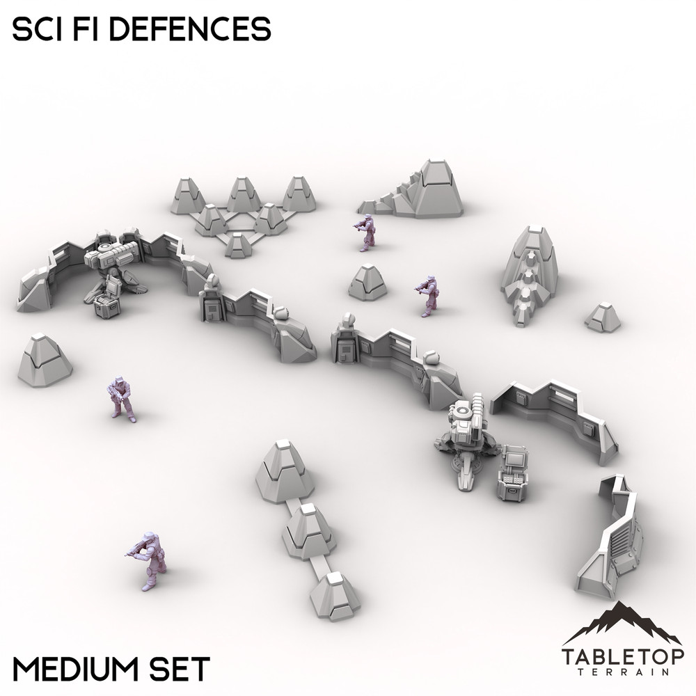 Sci Fi Defences - Grimdark Gothic Wargaming Tabletop