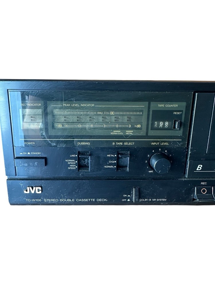 JVC TD-W73j Stereo Double Cassette Deck