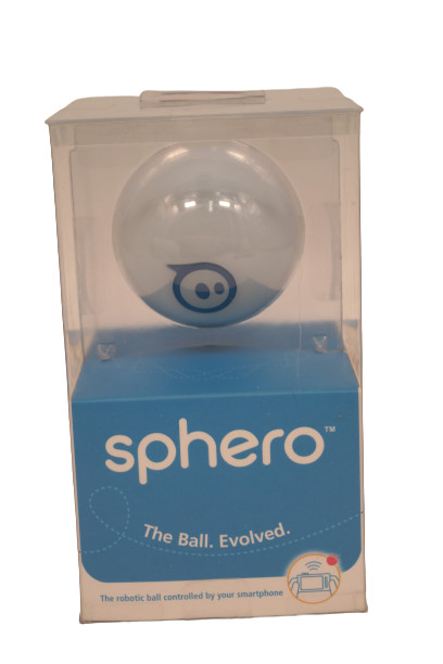 Sphero iOS and Android App Controlled Robotic Ball - Retail Packaging - White