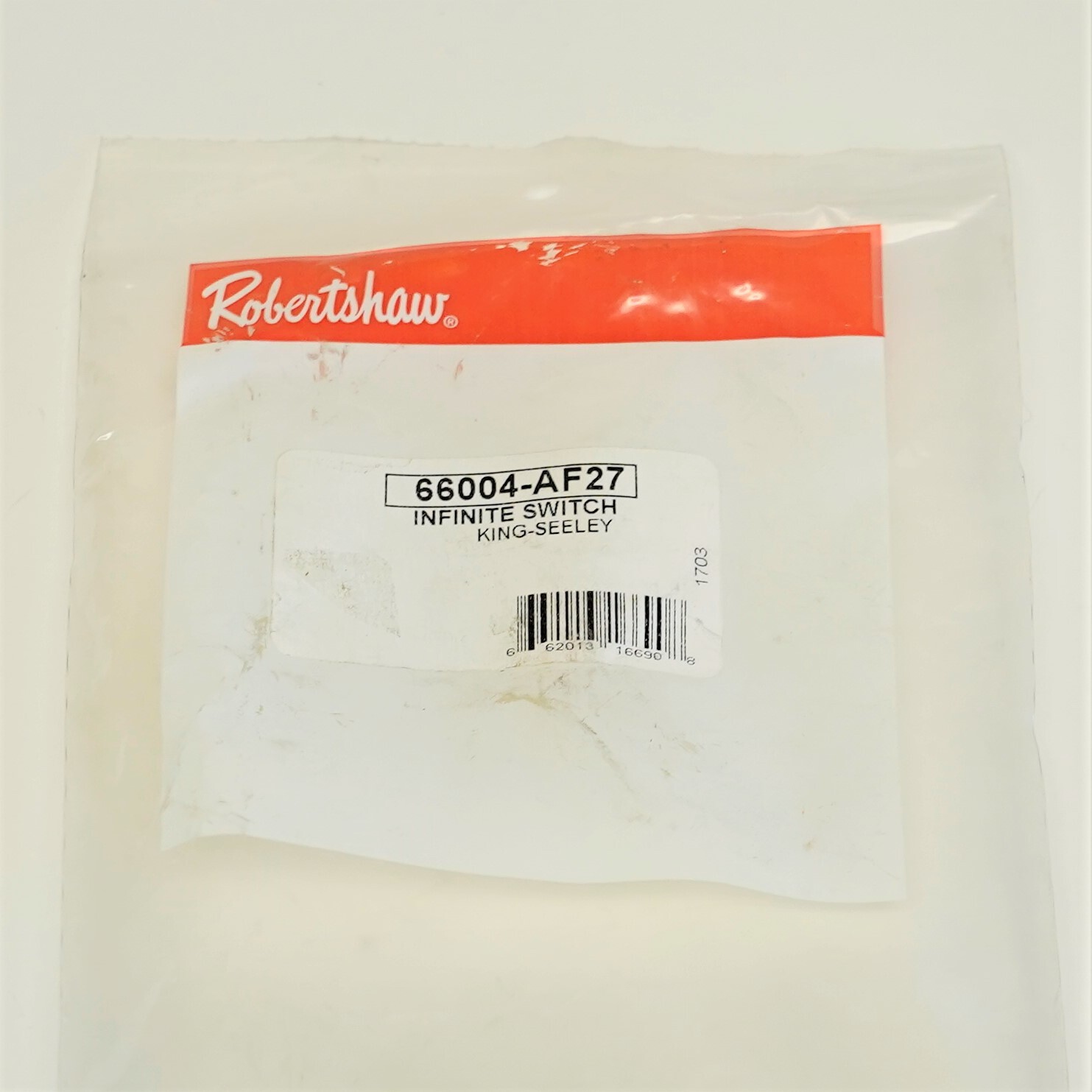 Robertshaw 66004-AF27 for GE WB23M24 Range Burner Infinite Switch Control