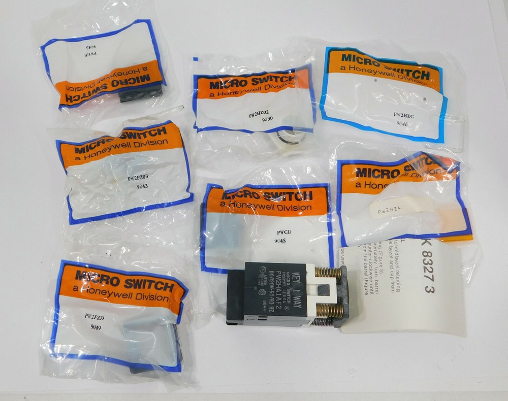 Honeywell Microswitch PW2HC4DF2DE Amber Kit Pilot Light PW2HA1AF2