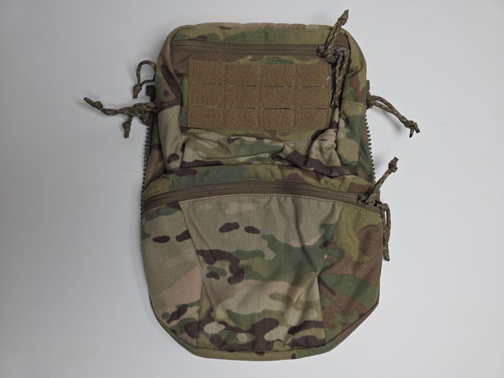 Direct Action SPITFIRE Utility Back Panel Multicam CRYE PATTERN ZIPPERS