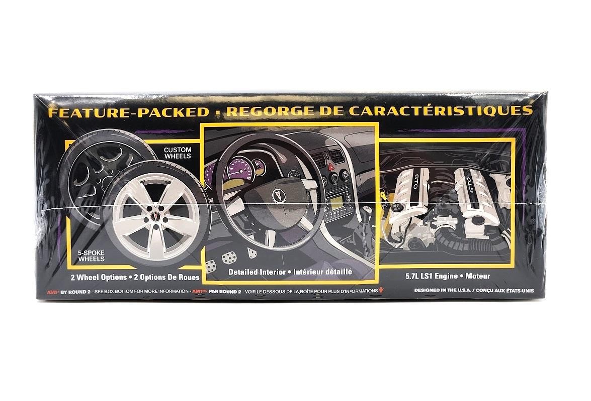 New AMT 1:25 Scale 2004 Pontiac GTO Model Kit AMT1548M