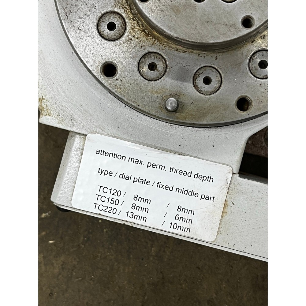 Weiss TC 150T Rotary Table (Used)