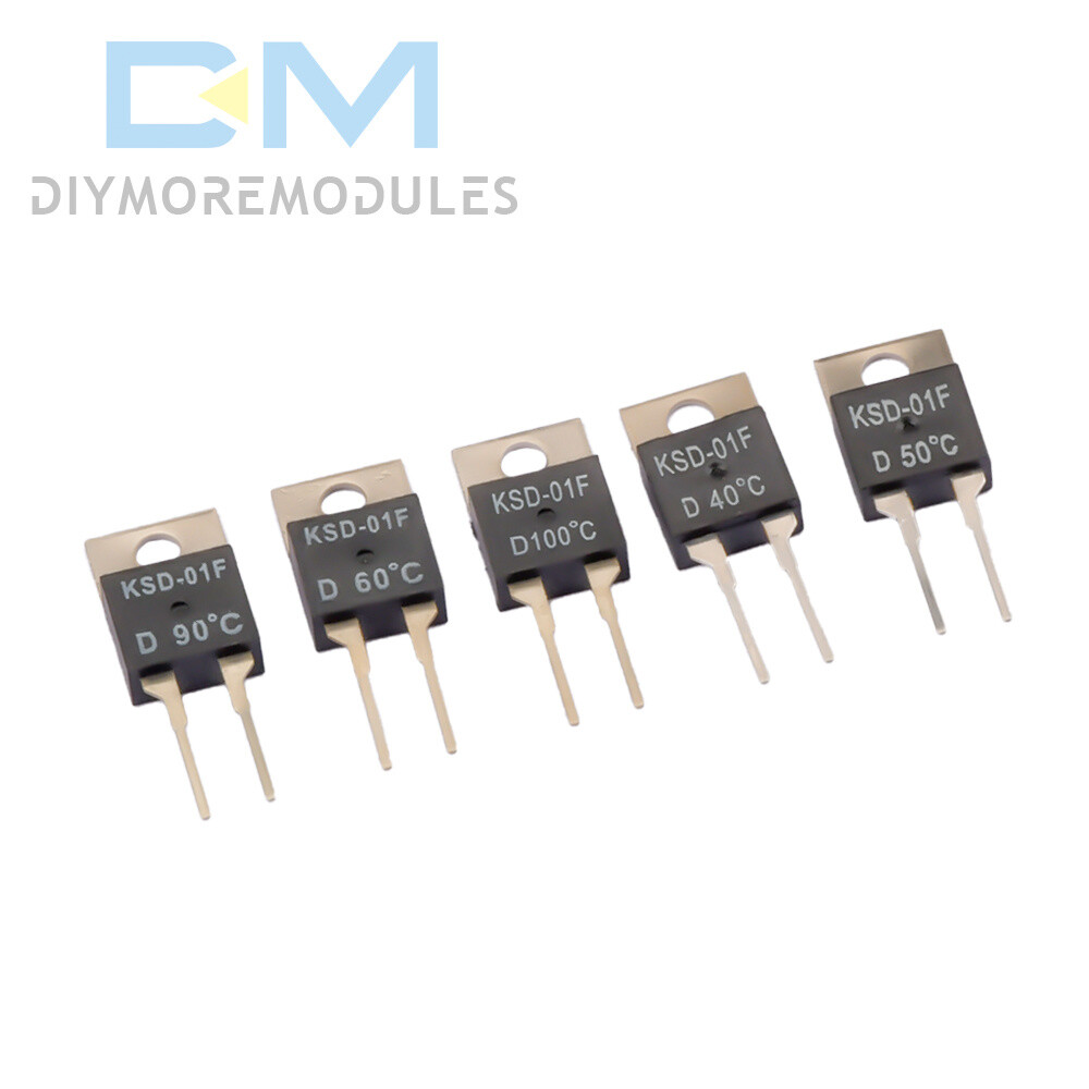 Normally Open/Closed Thermal Switch Temperature Sensor Chip Original KSD-01F