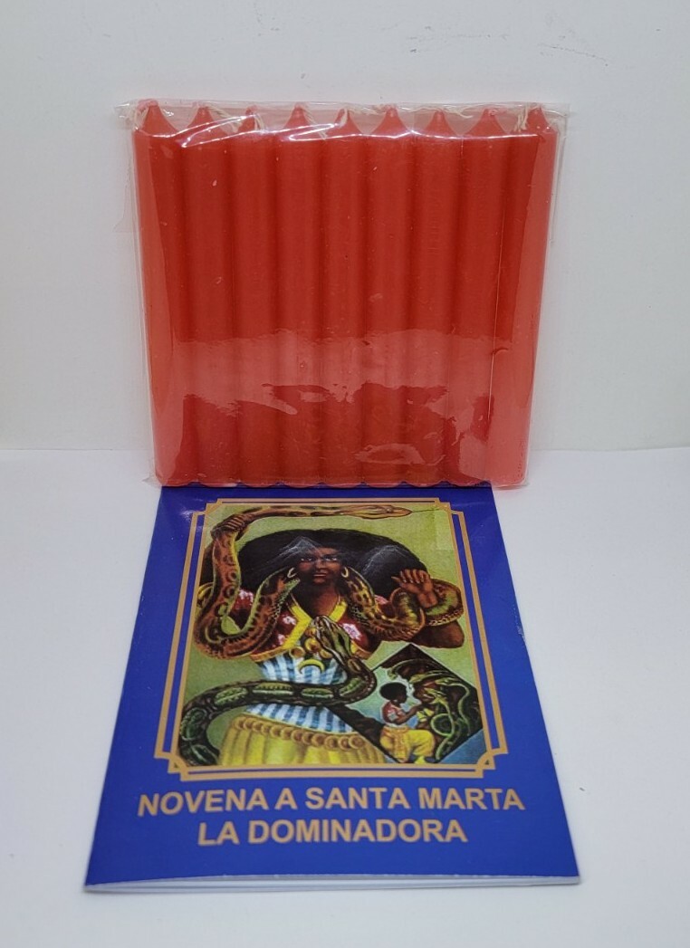NOVENA A SANTA MARTA DOMINADORA PARA DOMINAR AL SER AMADO VELAS Y ORACION GRATIS