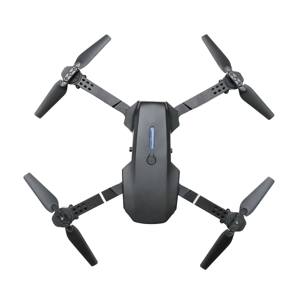 Black 12" E88 RC Drone Fun No App Connection No Camera ONLY Flies w/ Controller
