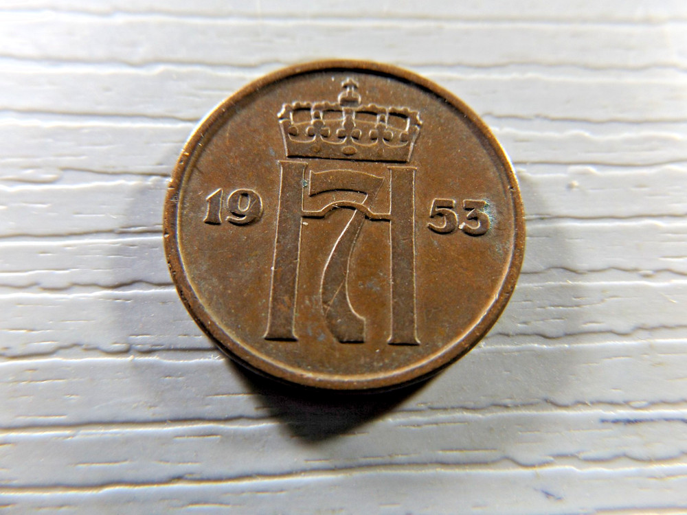 NORWAY 1953 2 Ore