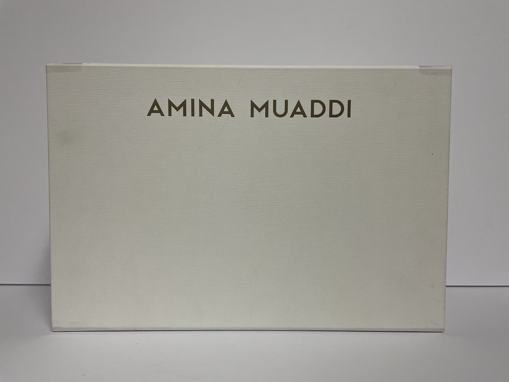 Amina Muaddi Empty Shoe Gift Storage Box