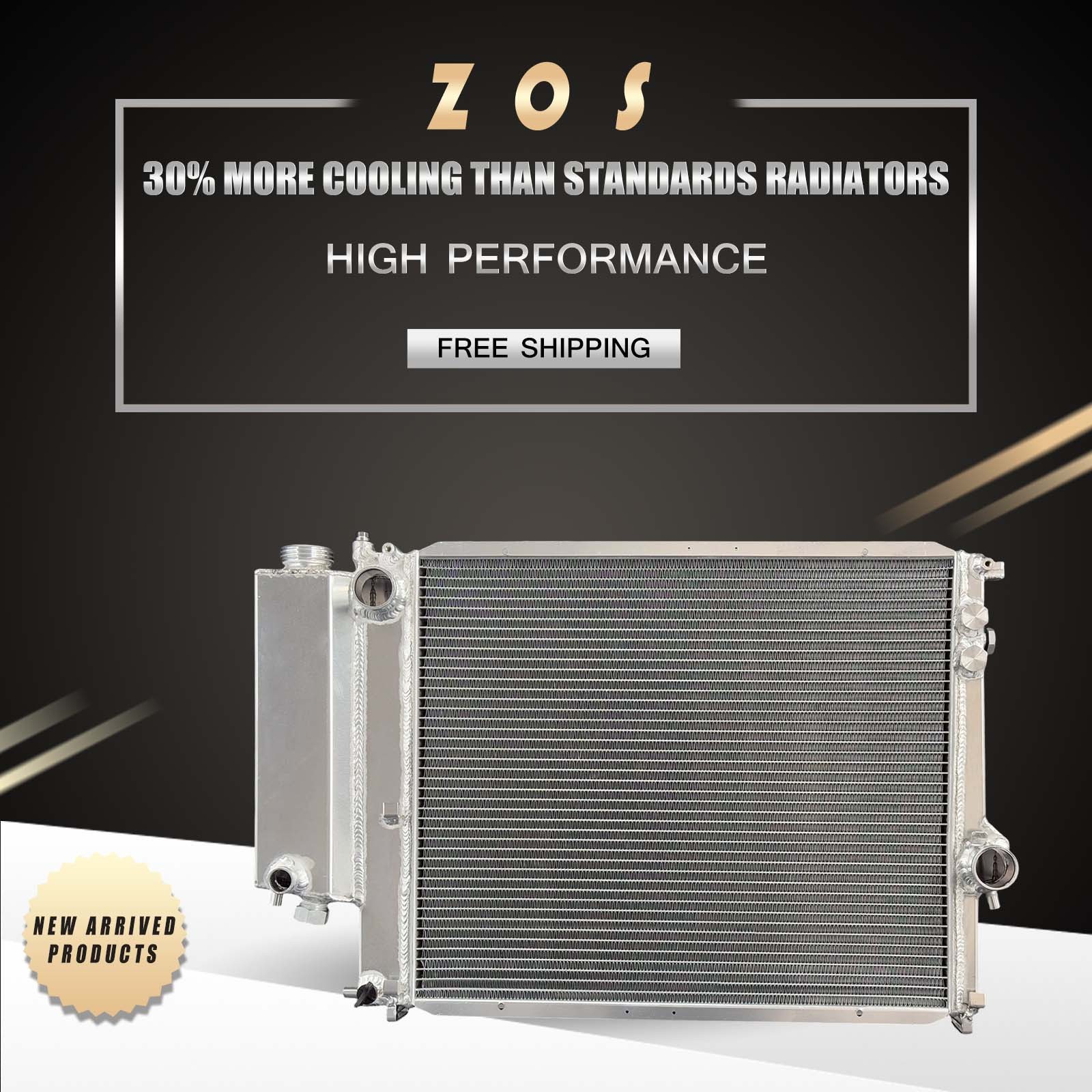 2Row Radiator For BMW E34 525i 1989-1995 BMW 525iT 1993 L6 2.5L MT