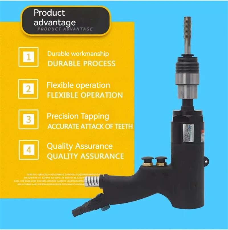 M3-M12 Pneumatic Tapping Machine Thread Machine With Clutch Overload Protection