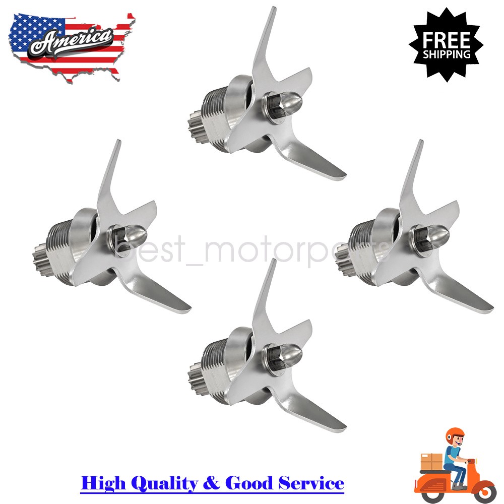 4×Replacement for Waring 503397 MX1000 MX1100 MX1200 Blender Blade Assembly NEW