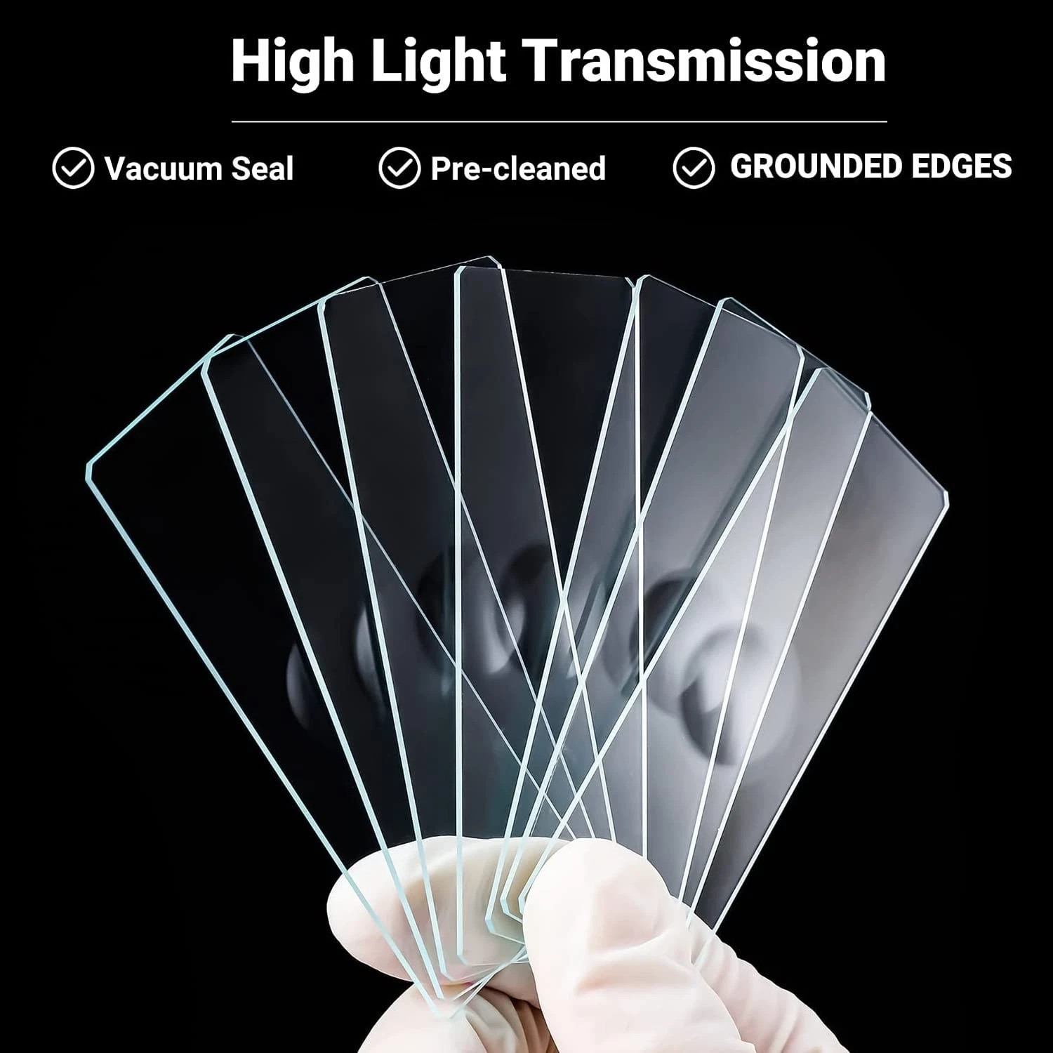 Concave Microscope Glass Slides Single Depression 1x3" Pack of 50 Slides