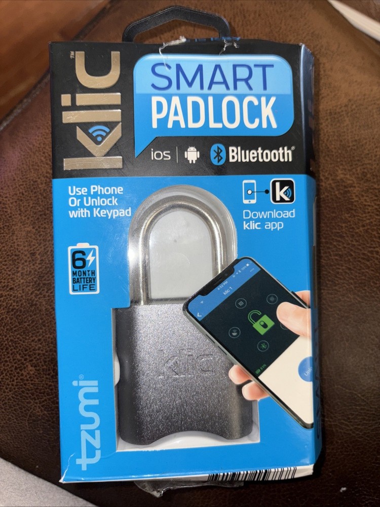 Keyless Padlock Bluetooth Enabled Micro USB (read Description)￼