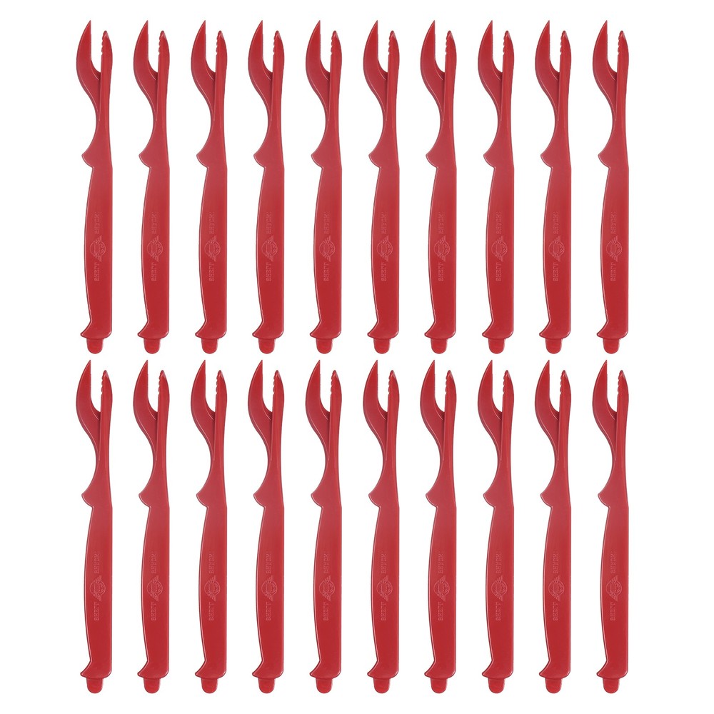 20pcs Crusher Forks/Bits Crusher Wholesale (Red)
