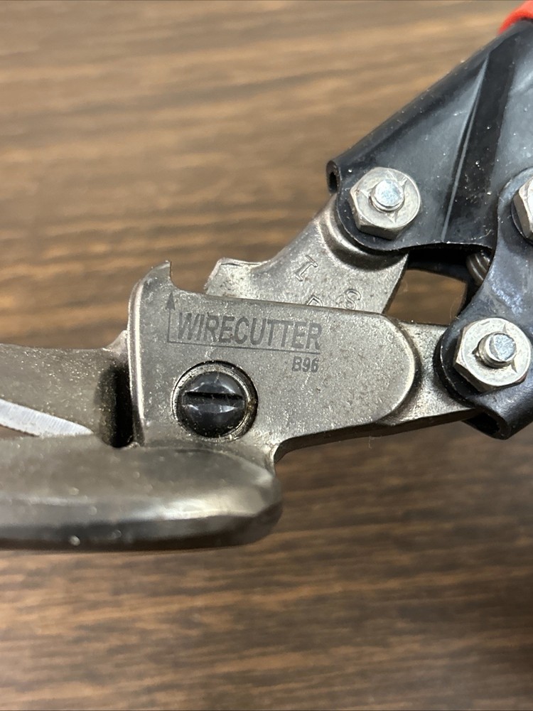 ProSnip Offset Tin Snips Left Cut W/Wire Cutter