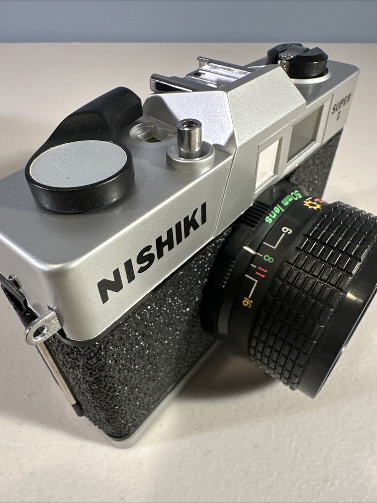 Nishiki Super II 35mm Camera w/Case & Strap Pre-Owned Great Condition