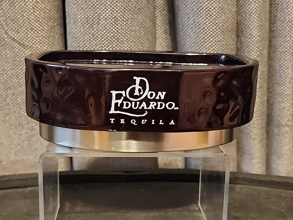 Don Eduardo Tequila Black Bottle Riser Holder Tray