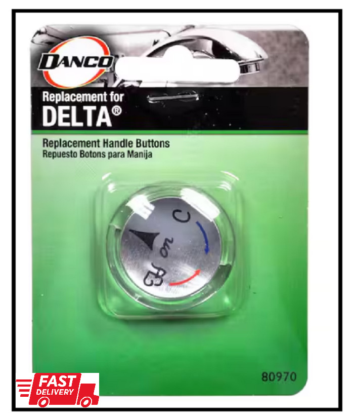 Single-Handle Index Button for Delta Faucets
