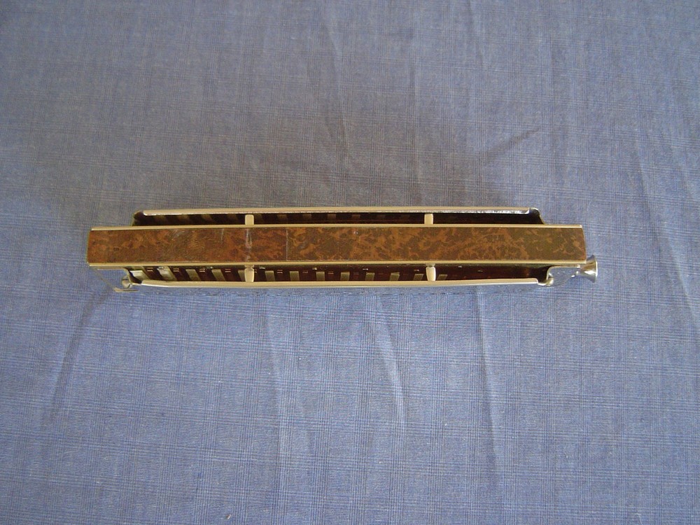 HOHNER "64 CHROMONICA" MODEL 280/64 "C" & RED STORAGE CASE