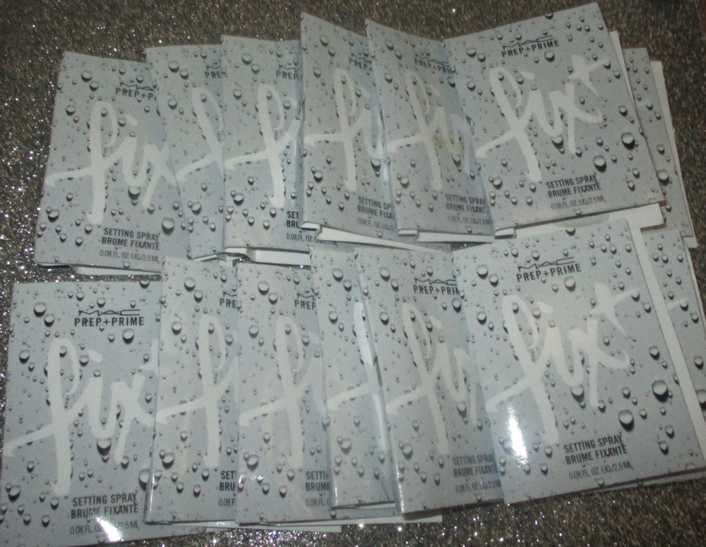 14x M.A.C. MAC Prep + Prime Fix Makeup Setting Spray 0.08oz/2.5ml Sample