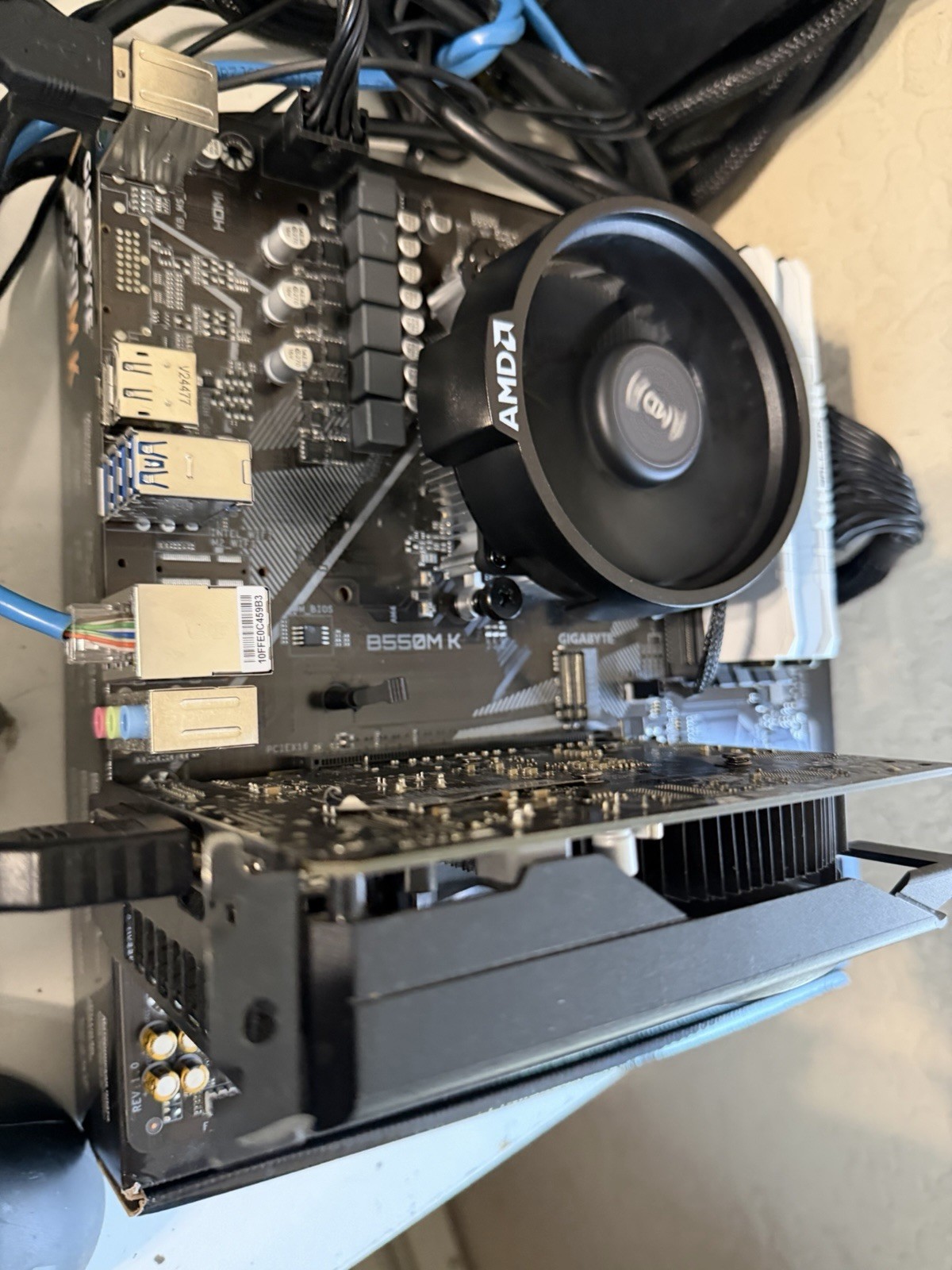 CPU + Motherboard Combo - AMD Ryzen™ 5 5500 + GIGABYTE B550M K