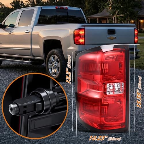 SHINEHOM Tail Light Assembly Compatible with 2014 2014-2019 Left Driver Side